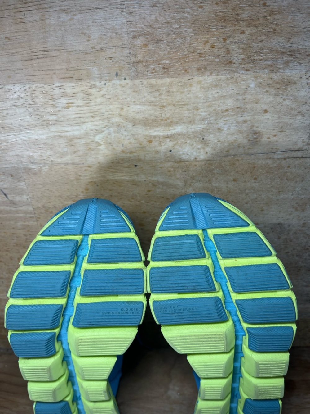 On Cloud X REFLECTIVE LIGHTWEIGHT Womens Size 6.5 Running Shoes Sneakers Blue - Picture 10 of 12